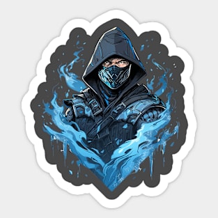 sub zero Sticker